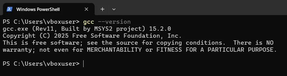 配置 Windows 环境变量:验证